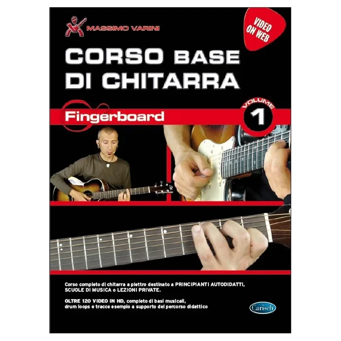 Varini, Massimo – Corso Base Di Chitarra Fingerboard