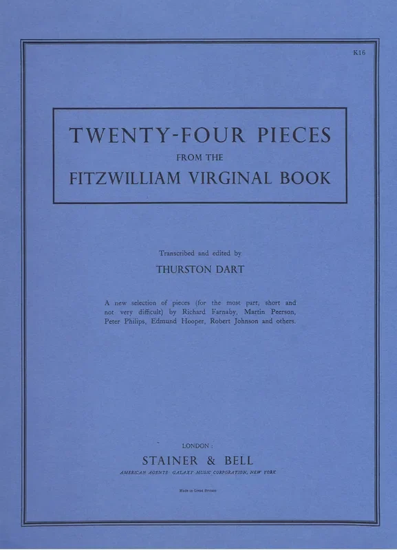 Various 24 Pieces from the Fitzwilliam Virginal Book