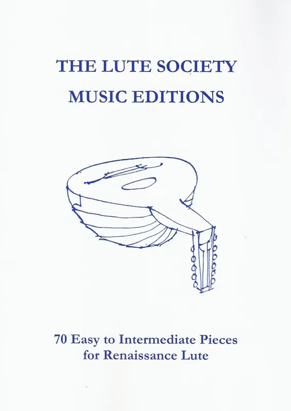 Various 70 Easy to Intermediate Pieces for Renaissance Lute