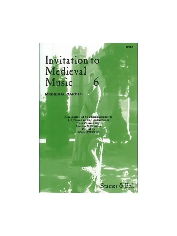 Various Invitation to Medieval Music – Book 6
