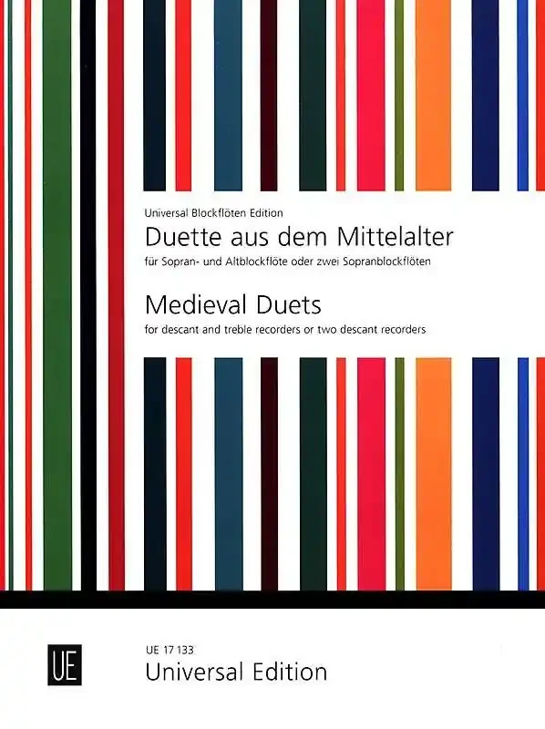 Various Medieval Duets for 2 Recorders