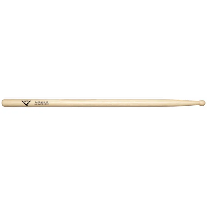VATER 3A Wood Tip Drumsticks – Longer Version for Added Reach