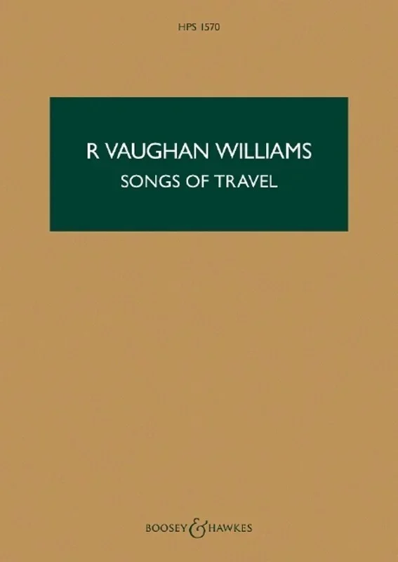 Vaughan Williams – Songs Of Travel Study Score Book