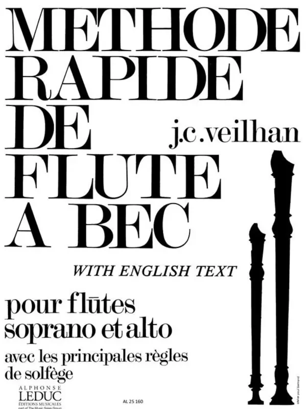 Veilhan A Fast Method for the Alto Recorder