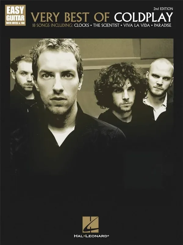 Very Best of Coldplay – Easy Guitar With Notes and Tab