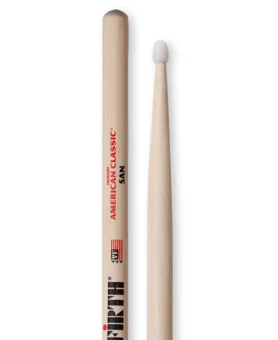 Vic Firth 5AN Nylon Tip Drumsticks – Hickory