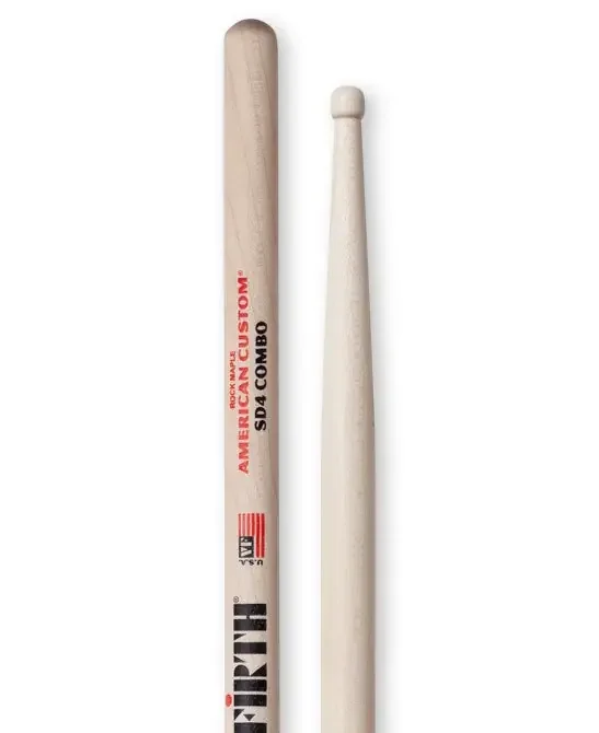 Vic Firth SD4 Combo Wooden Tip Drumsticks – Maple