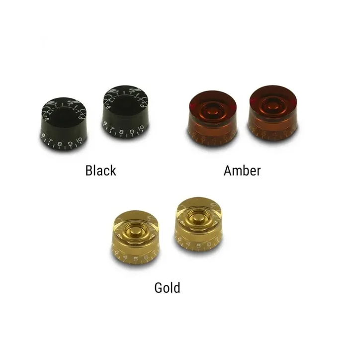 Vintage 50‘s Tall Speed Knob Set Of 2, USA fit and CTS pots