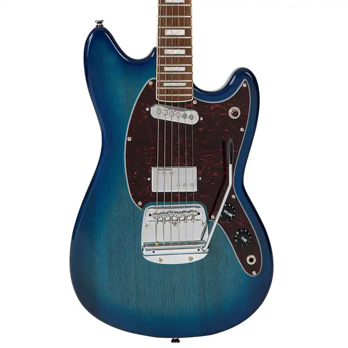 Vintage REVO Series ‘Colt‘ HS Duo Electric Guitar – Blueburst