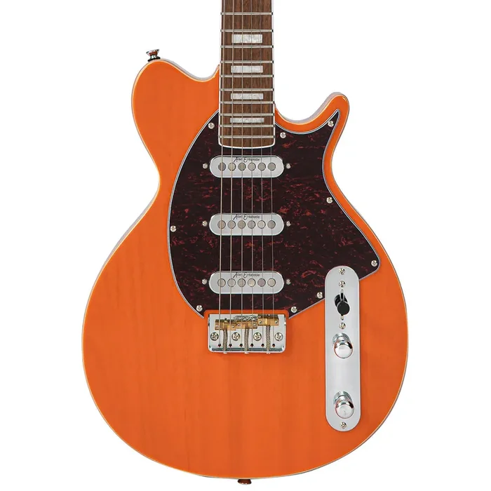 Vintage REVO Series ‘Vision‘ Electric Guitar – Trans Orange