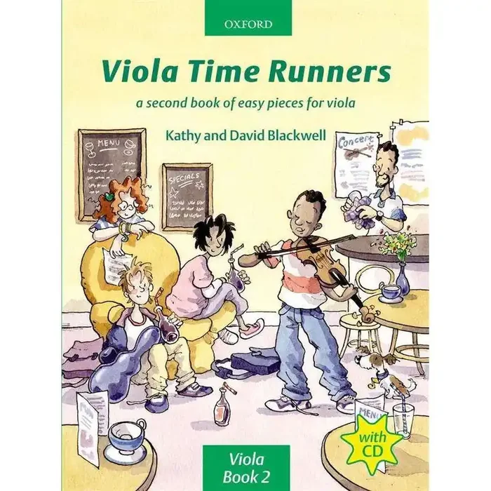 Viola Time Runners with CD – Blackwell
