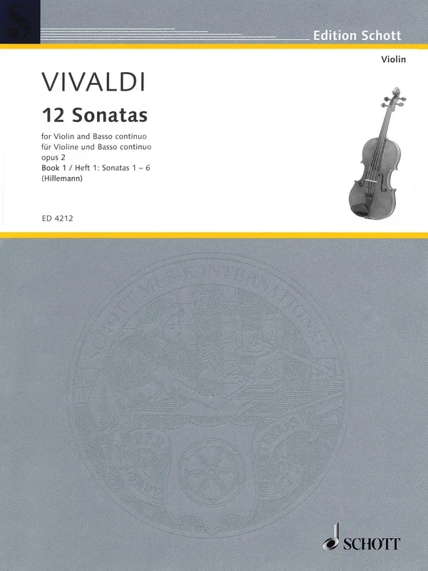 Vivaldi: 12 Violin Sonatas, Op. 2 – Book 1 (Nos. 1-6)