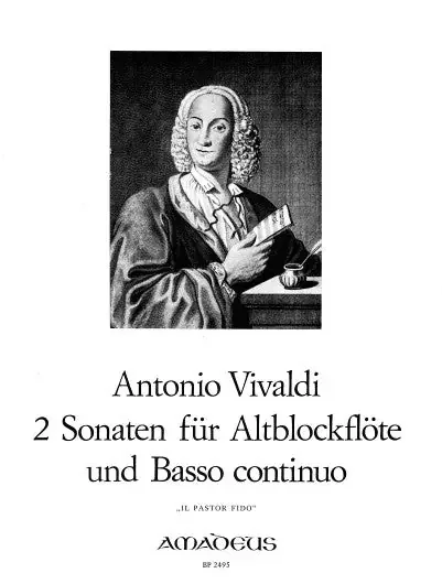 Vivaldi 2 Sonatas for Treble Recorder and Basso Continuo