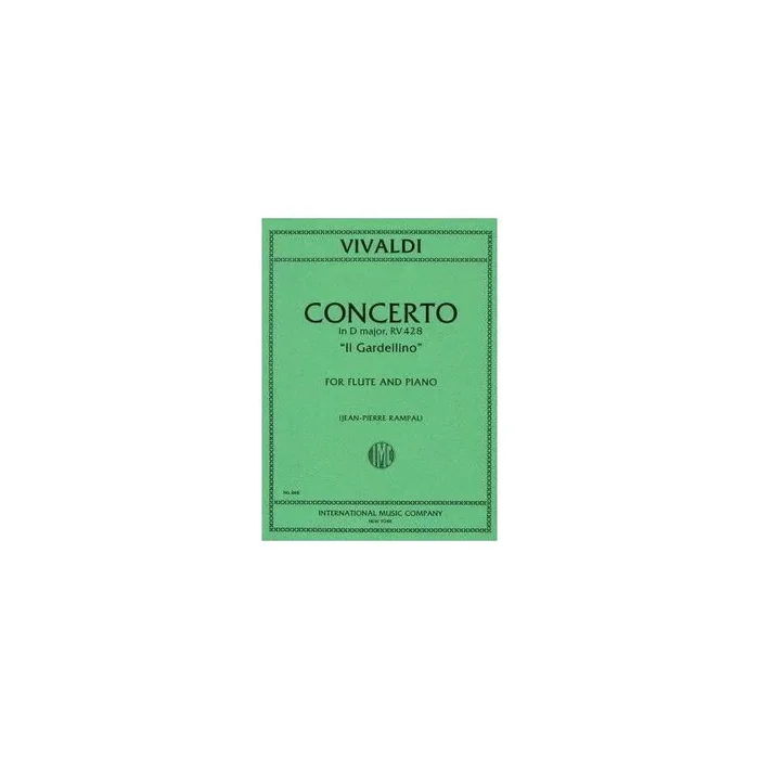 Vivaldi, Antonio – CONCERTO D Maj Fl Pft Red