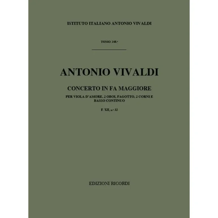 Vivaldi, Antonio – Concerto Per Strumenti Diversi E B.C Rv 97