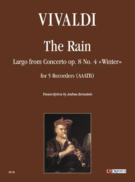 Vivaldi The Rain – Largo from “Winter” for 5 Recorders