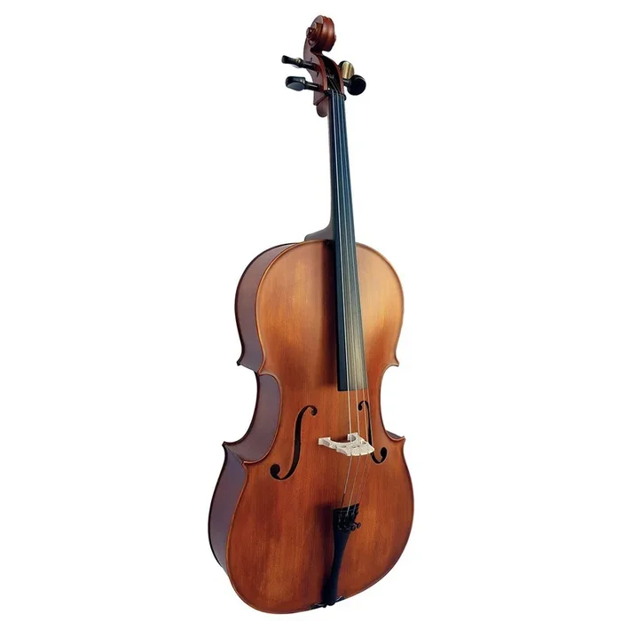 Vivo Student Cello Outfit with Solid Spruce Top and Lightweight Case Options