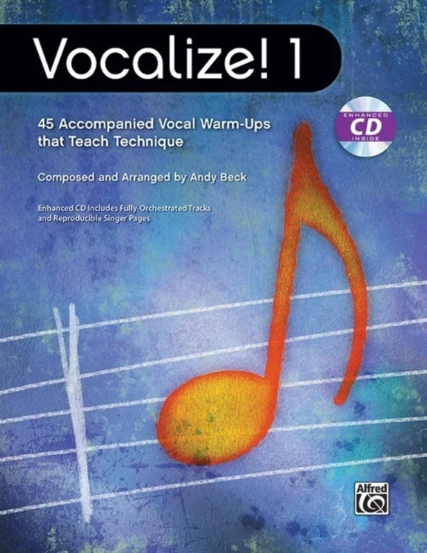Vocalize! 1 45 Vocal Warm Ups Teach Technique Bk/Cd Comb Bound/CD (Vocal)