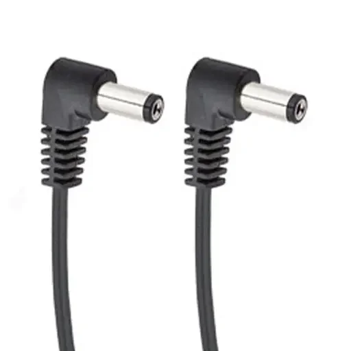 Voodoo Lab PPBAR-R24 Standard Polarity Cable, 2.1mm Right-Angle, 24inch