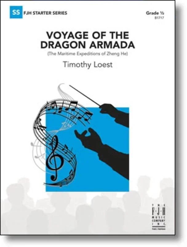 Voyage Of The Dragon Armada Concert Band0.5 Score/Parts Book