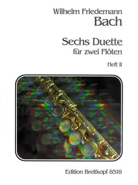 W.F. Bach Six Duets for two Flutes, Vol. 2