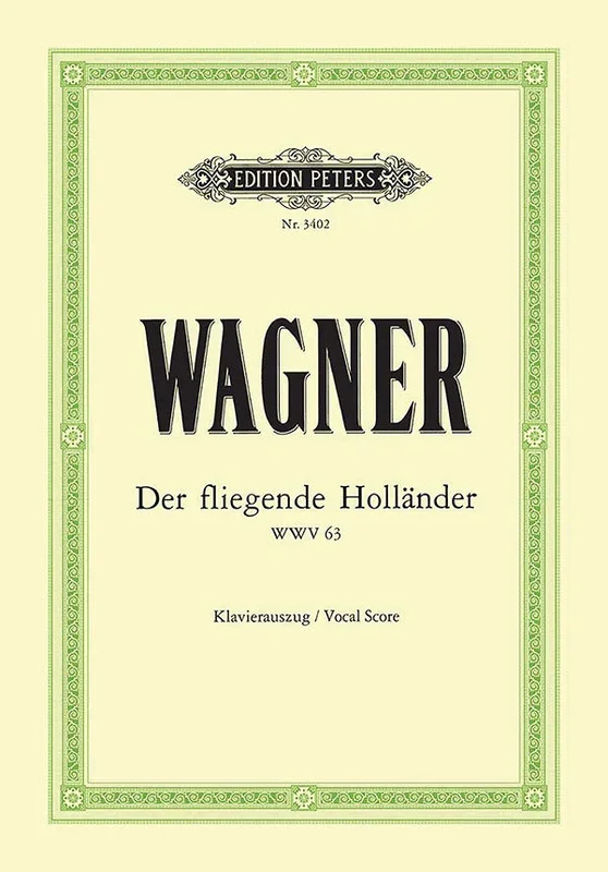 Wagner: Der fliegende Holländer, WWV 63