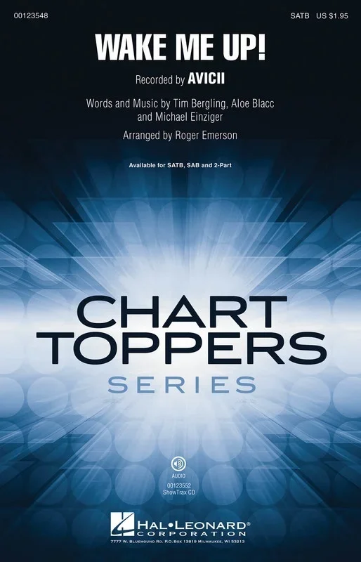 Wake Me Up ShowTrax CD (CD Only)