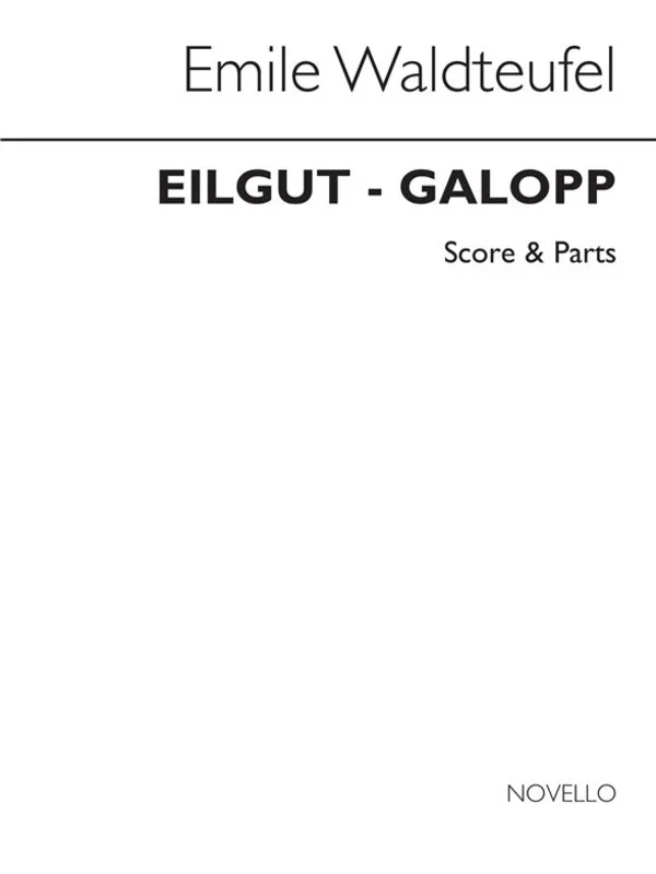 Waldteufel Eilgut Galopp Br/Qui. Score/Parts(A
