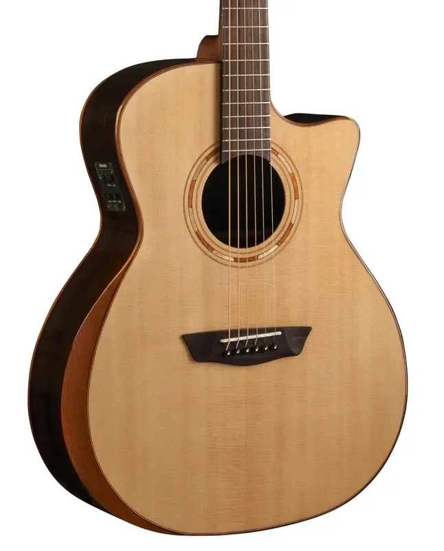 Washburn Comfort Series G20SCE – Natural w/ Case