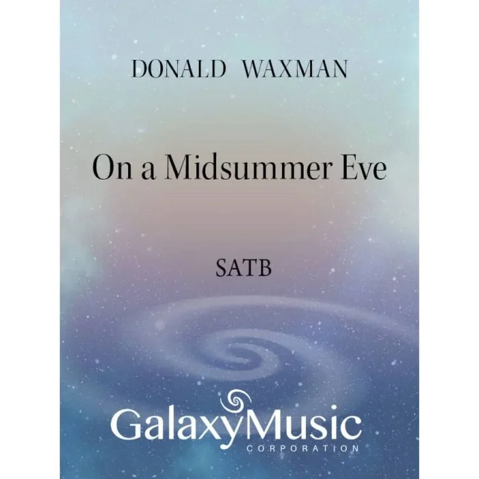 Waxman, Donald – Eight Thomas Hardy Songs: No. 7 On a Midsummer Eve