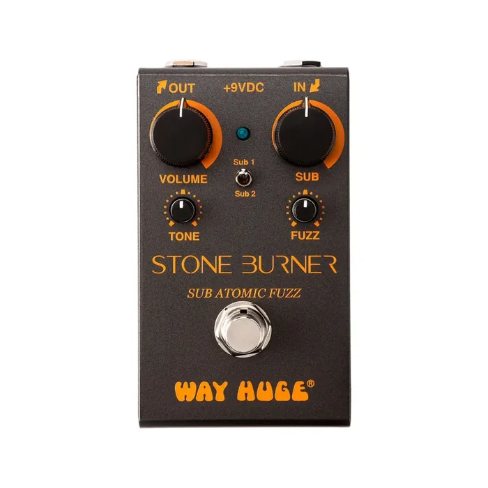 Way Huge Stone Burner Sub Atomic Fuzz Guitar Effects Pedal