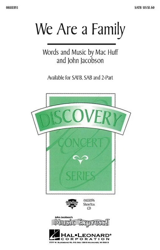 We Are A Family (Octavo)