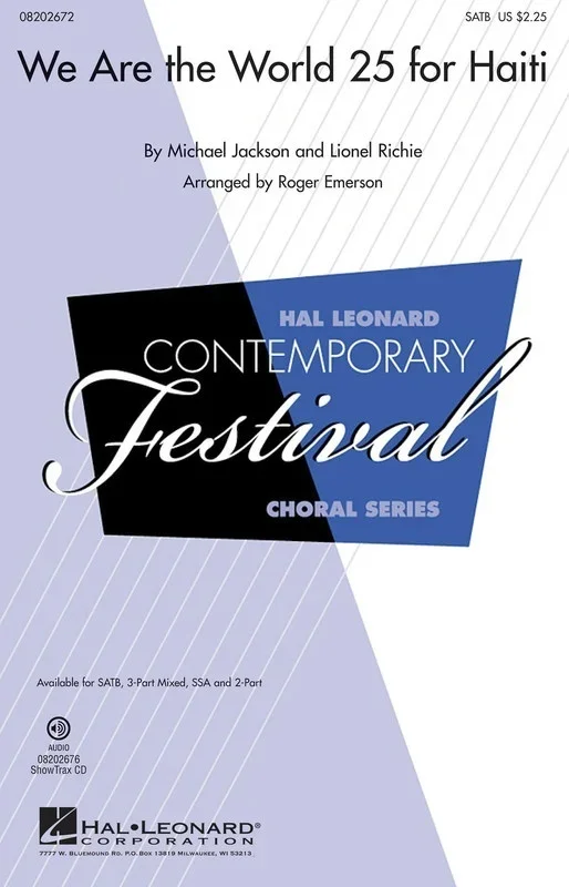 We Are The World 25 For Haiti 3Pt (Octavo)