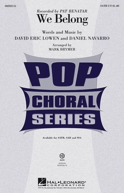 We Belong ShowTrax CD (CD Only)