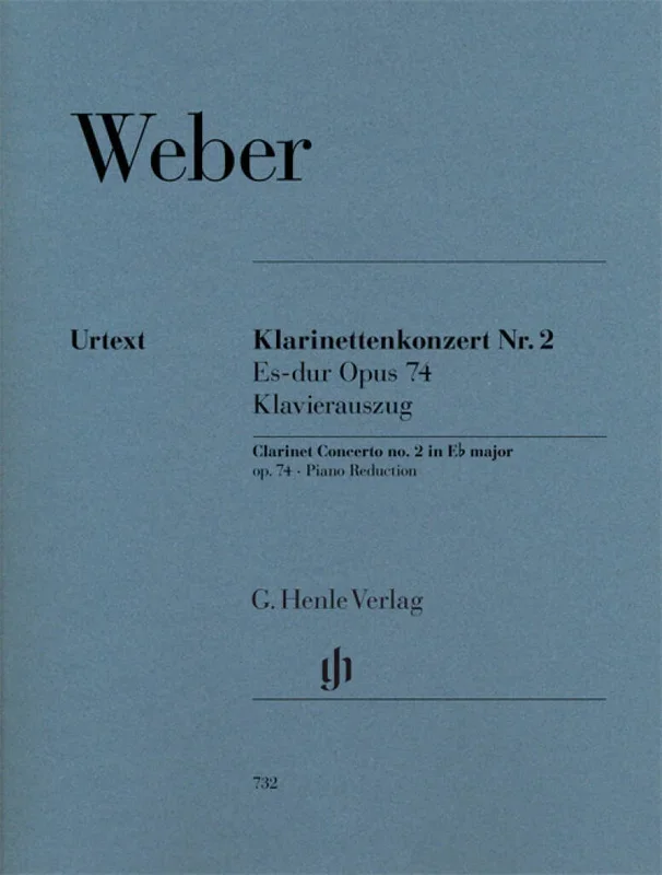 Weber: Clarinet Concerto No. 2 in E-flat Major, Op. 74