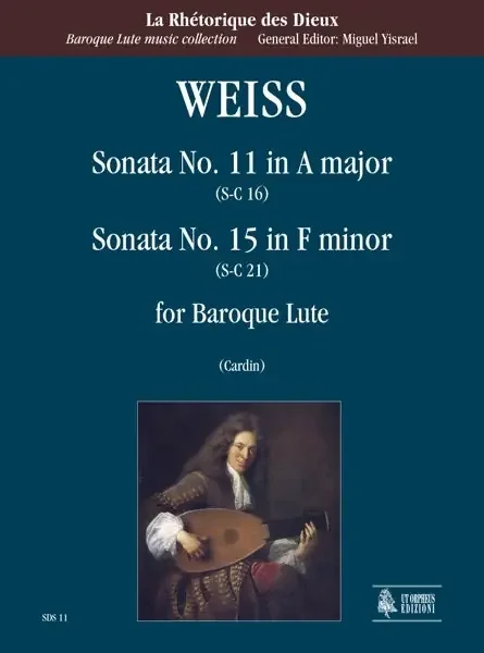 Weiss Sonata No. 11 in A Major and Sonata No. 15 in F Minor for Baroque Lute