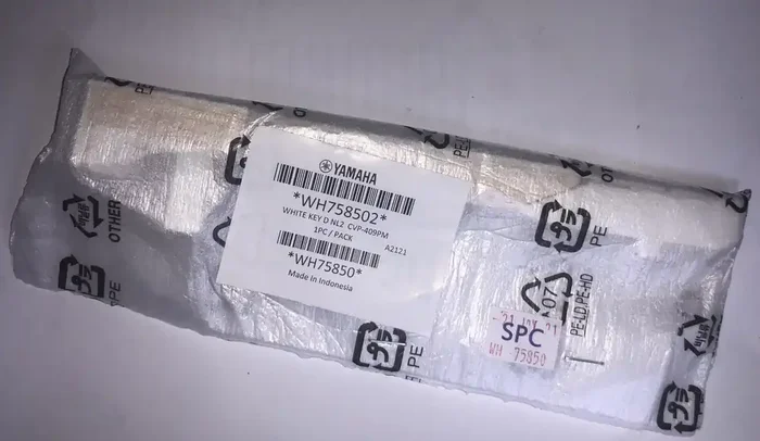 WH758502 Clavinova D key for NL2 wood faced key