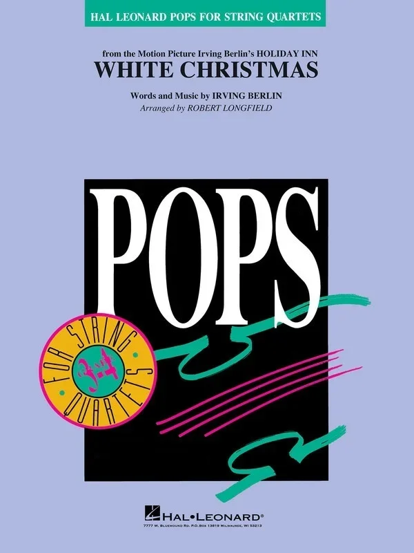 White Christmas String Quartet 3-4 Score/Parts