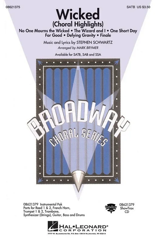 Wicked Highlights SATB (Octavo)