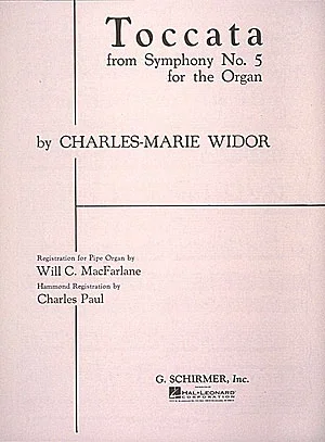 Widor : Toccata And Fugue In D Minor: Organ