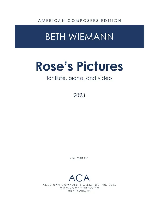 Wiemann: Rose’s Pictures