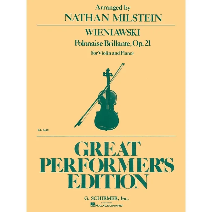 Wieniawski, Henryk – Polonaise Brillante, Op. 21, No. 2