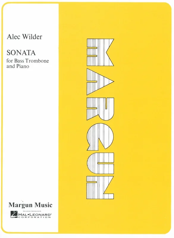 Wilder: Bass Trombone Sonata