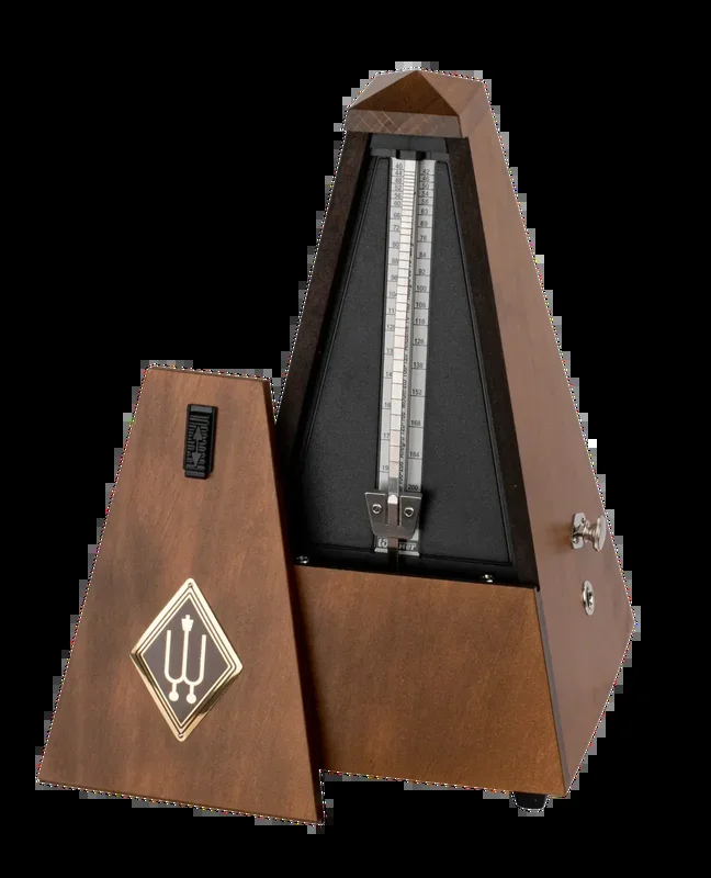 Wittner MAELZEL SYS W813M Mechanical Metronome with Bell in Matt Walnut