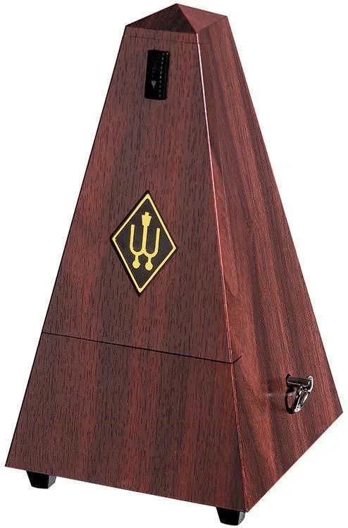 Wittner System Maelzel Series 855 Metronome in Mahogany Grain Colour