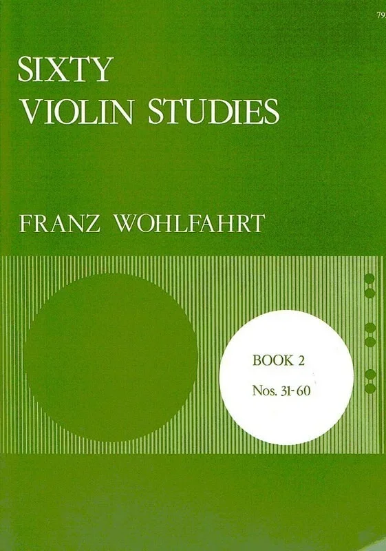 Wohlfahrt – 60 Violin Studies Op 45 Book 2 (Softcover Book)