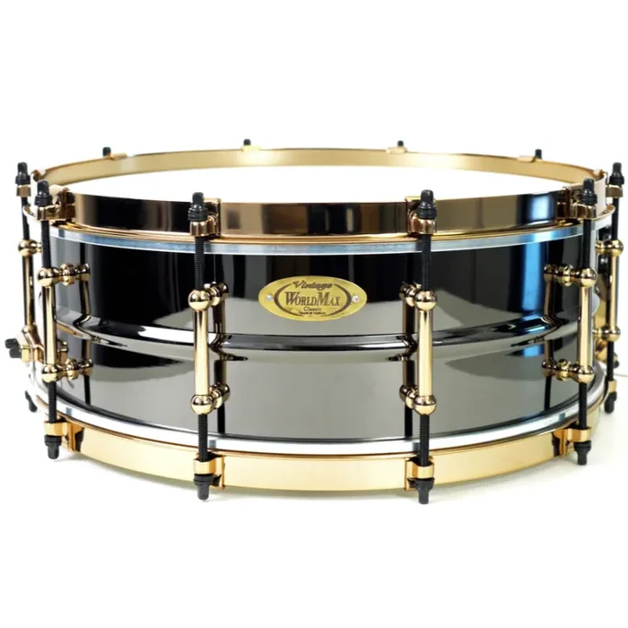 WorldMax Brass Snare Drum 14 x 5″ – Aztec Gold