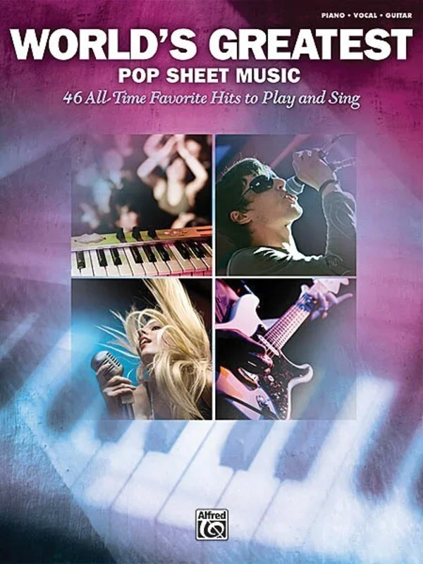 Worlds Greatest Pop Sheet Music PVG (Softcover Book)