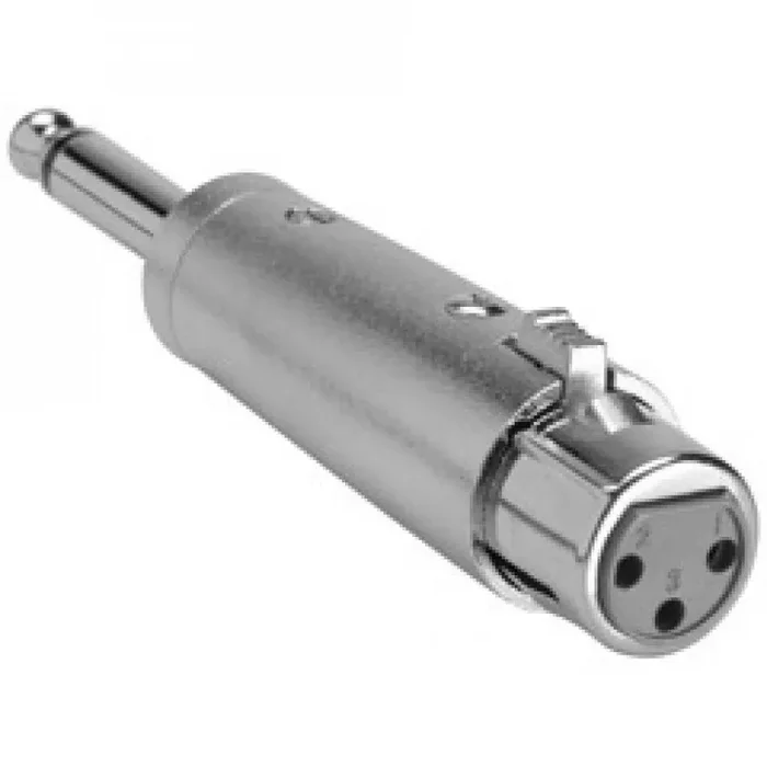 XLR Female – 6.35mm (1/4″) Mono Jack Adaptor