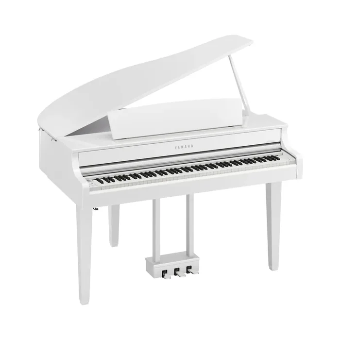 Yamaha CLP865GP Polished White Clavinova Grand Digital Piano